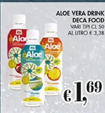 Coal ALOE VERA DRINK DECA FOOD VARI TIPI CL 50 offerta