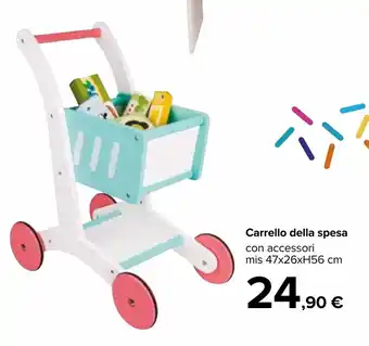 Carrello della spesa 47x26xH56cm