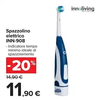 Carrefour Iper Innoliving Spazzolino elettrico INN-908 offerta