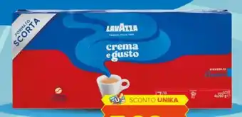 Oasi CAFFÈ LAVAZZA CREMA E GUSTO CLASSICO gr 250 x 4 offerta