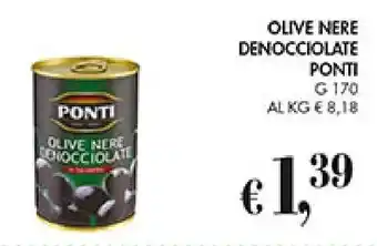 Coal OLIVE NERE DENOCCIOLATE PONTI G 170 offerta