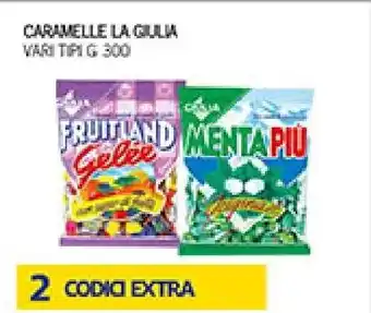 CARAMELLE LA GIULIA VARI TIPI G 300
