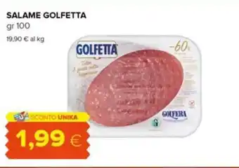 Oasi SALAME GOLFETTA gr 100 offerta