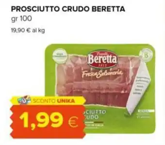 Oasi PROSCIUTTO CRUDO BERETTA gr 100 offerta