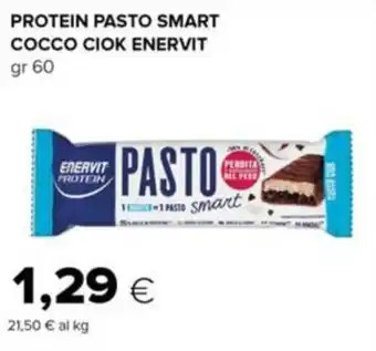 Oasi PROTEIN PASTO SMART COCCO CIOK ENERVIT gr 60 offerta