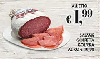 Coal SALAME GOLFETTA GOLFERA offerta