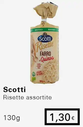 Iper Tosano Scotti Risett assortite 130g offerta