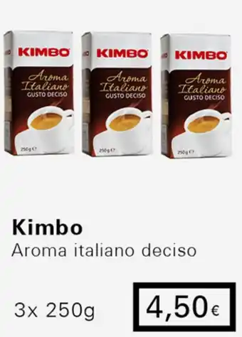 Iper Tosano Kimbo Aroma italiano deciso 3x 250g offerta