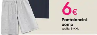 Pantaloncini uomo taglie: S-XXL