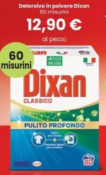 Interspar Detersivo in polvere Dixan 60 misurini offerta