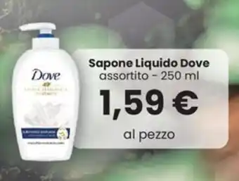 Interspar Sapone Liquido Dove assortito - 250 ml offerta
