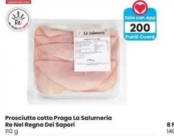 Interspar Prosciutto cotto Praga La Salumeria Re Nel Regno Dei Sapori 110 g offerta