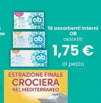 Interspar 16 assorbenti interni OB assortiti offerta