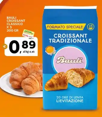 BAULI CROISSANT CLASSICO X 5 200 GR