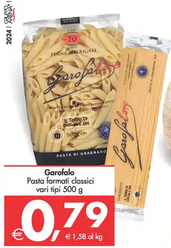 Deco Supermercati Garofalo Pasta formati classici vari tipi 500 g offerta