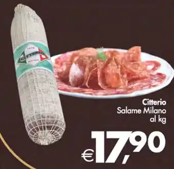 Deco Supermercati Citterio Salame Milano offerta