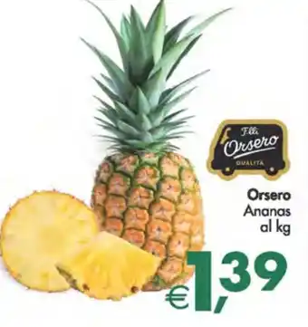 Deco Supermercati Orsero Ananas offerta