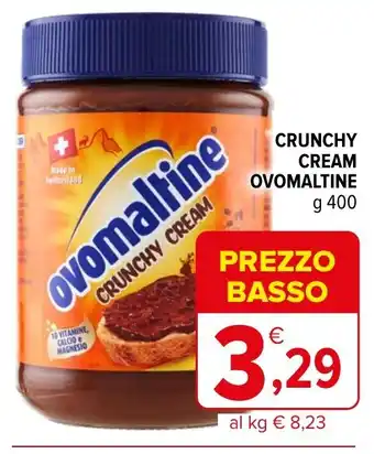 Iperal CRUNCHY CREAM OVOMALTINE g 400 offerta