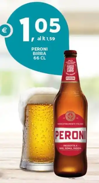 Extra Supermercati PERONI BIRRA 66 CL offerta