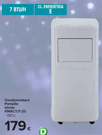 Condizionatore Portatile klindo KMAC7JT-23