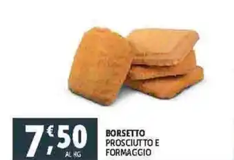 BORSETTO PROSCIUTTO E FORMAGGIO