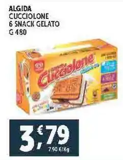 Deco Supermercati ALGIDA CUCCIOLONE 6 SNACK GELATO offerta