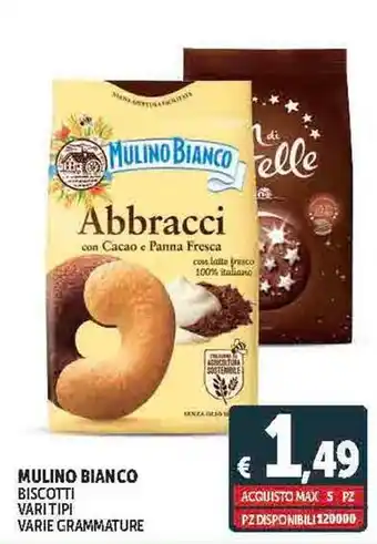 Deco Supermercati MULINO BIANCO BISCOTTI VARI TIPI offerta