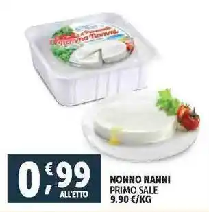 Deco Supermercati NONNO NANNI PRIMO SALE offerta