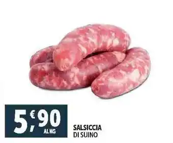 Deco Supermercati SALSICCIA DI SUINO offerta