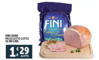 Deco Supermercati FIORUCCI PROSCIUTTO COTTO offerta
