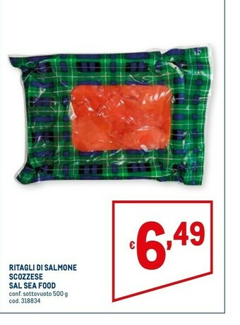 Metro Salmone affumicato offerta