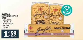 Deco Supermercati GAROFALO PASTA SENZA GLUTINE offerta