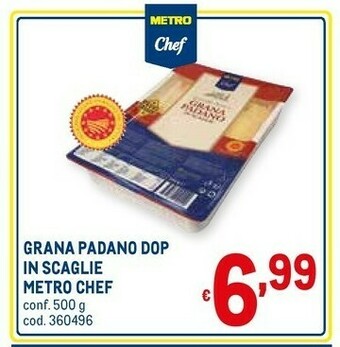 Metro Grana formaggio offerta