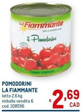 Metro Pomodorini offerta