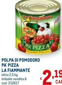 Metro Pomodori pelati offerta