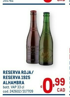 Alhambra reserva roja