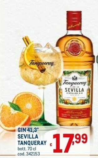 Metro Sevilla gin offerta