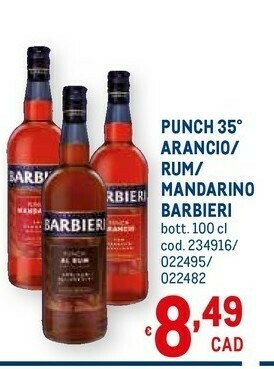 Metro Rum 100 ml offerta