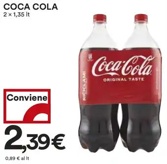 Coop Superstore COCA COLA 2 x 1,35 It offerta