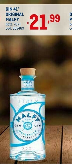 Metro Malfy gin original offerta