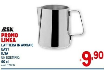 Lattiera in acciaio easy 600 ml