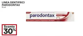 Coop Superstore LINEA DENTIFRICI PARODONTAX 75 ml offerta