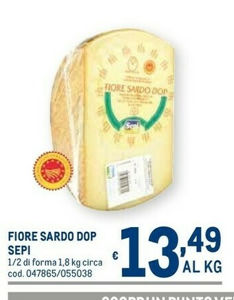 Metro Sepi fiore sardo dop offerta
