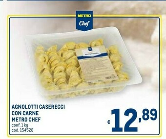 Metro Angolotti caserecci con carne offerta