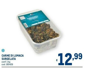 Metro Carne di lumaca offerta