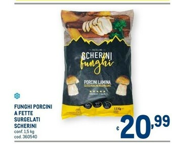 Metro Funghi porcini a cubetti offerta