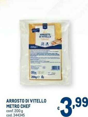 Metro Arrosto di vitello offerta