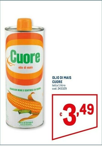 Metro Olio di mais offerta