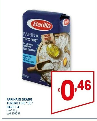 Metro Farina di grano tenero tipo 00 offerta