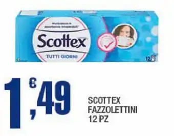 Splendidi e Splendenti SCOTTEX FAZZOLETTINI 12 PZ offerta